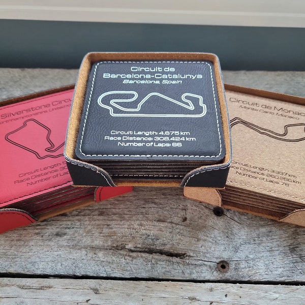 F1 Coaster Circuits Etsy