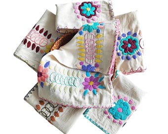 Tortilla Cloth | Tortilla Napin | Mexican Embroidered Tortilla Cloth | Hand Embroidered Cloth | Tortilla Warmer Cloth | Servilletas