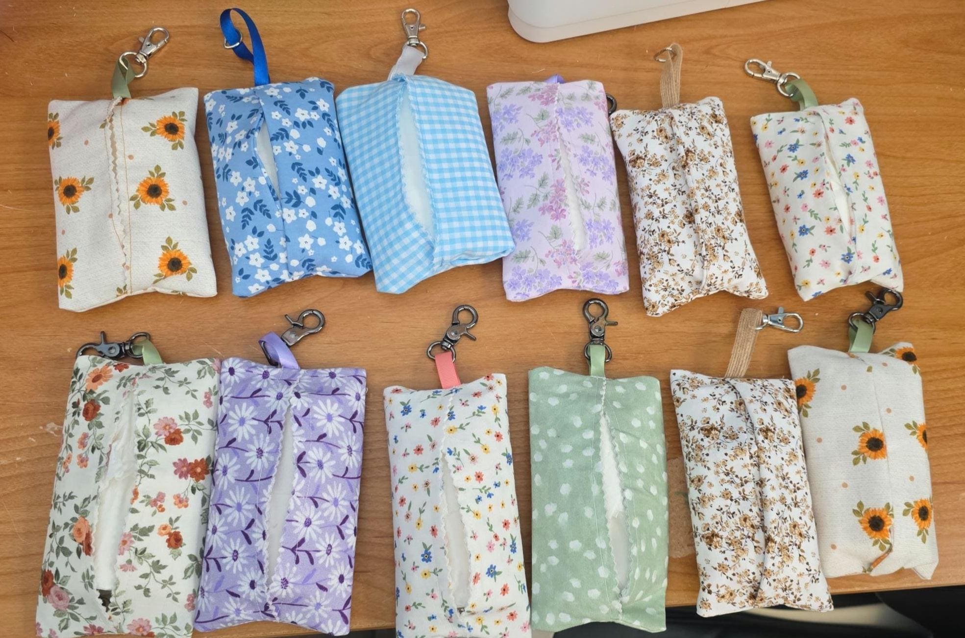 Keychain Tissue Pouch - Etsy