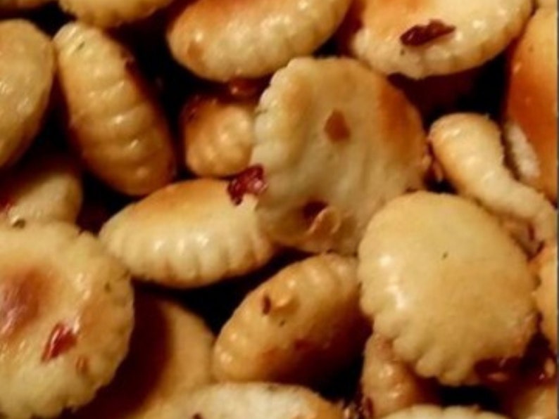 Spicy Saltine Cracker Mix Gluten Free Red Pepper Flakes Etsy