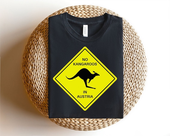 Kangaroos Shirt Austria Shirt No Kangaroos in Austria Tshirt - Etsy