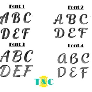 2” Monogram Patch Bild 5