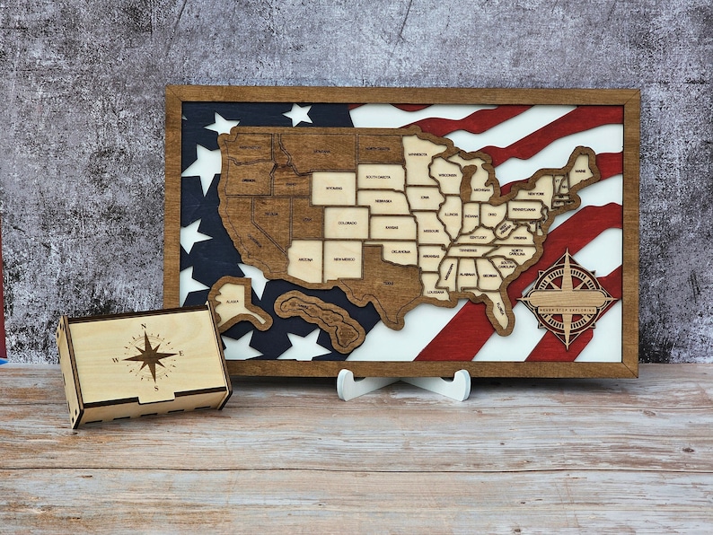 Personalized Travel Map United - Il 794xN.4735095304 Af7h