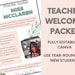 Cactus Meet the Teacher Template | Meet the Teacher Editable Template ...