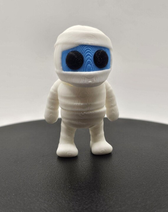 Mummy Fidget Buddy: juguete sensorial articulado impreso en 3D de