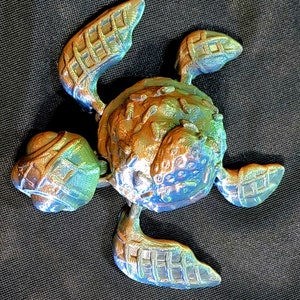 Articulated Dessert Turtle &quot;Dessurtle&quot;3D Printed