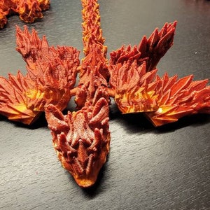 Fire Dragon Sprite 3D Printed