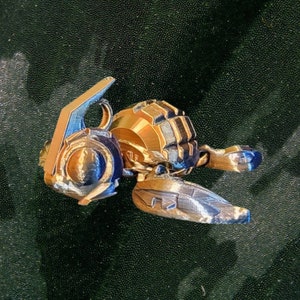 Articulated Grenade Turtle &quot;Grenurtle&quot; 3D Printed