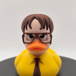 Regional Assistant Jeep Duck | Funny Office Boss Gift | 3D Printed Collectible Rubber Duck