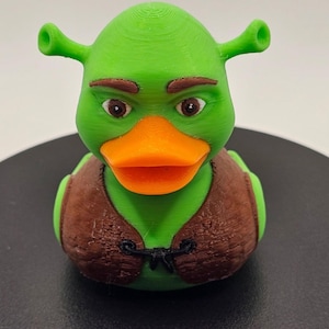 3D Printed Swamp Ogre-Inspired Jeep Duck – Fun Collectible for Jeep Ducking & Gifts | Handmade in USA