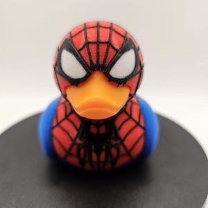 Web-Slinging Hero Jeep Duck - Superhero-Inspired Ducking Accessory for Jeep Lovers and Comic Fans