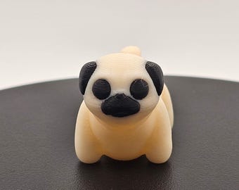 Pug Fidget Buddy | 3D Printed Articulated Fidget Toy | ASMR, ADHD & Anxiety Relief