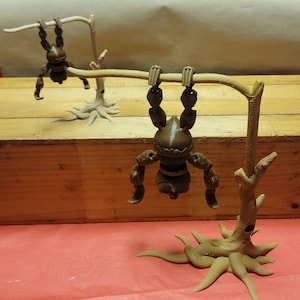Flexi Sloth and Tree 3D Printed