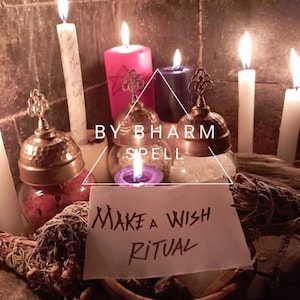 Personalized Wish Ritual: Energy Work for Love, Abundance, Healing (PDF Report)