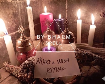 Personalized Wish Ritual: Energy Work for Love, Abundance, Healing (PDF Report)