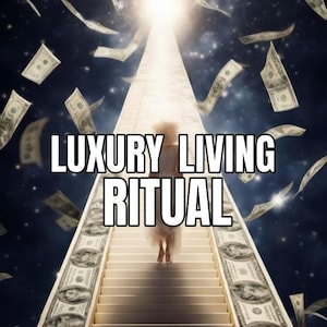 Luxury Life Intention Ritual Guide, Dream Life & Mindset Alignment PDF