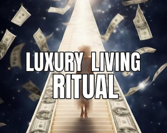 Luxury Life Intention Ritual Guide, Dream Life & Mindset Alignment PDF