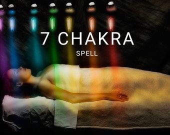 CHAKRA Aura NETTOYAGE Sort / 7 Chakra Nettoyage / Sameday Casting /