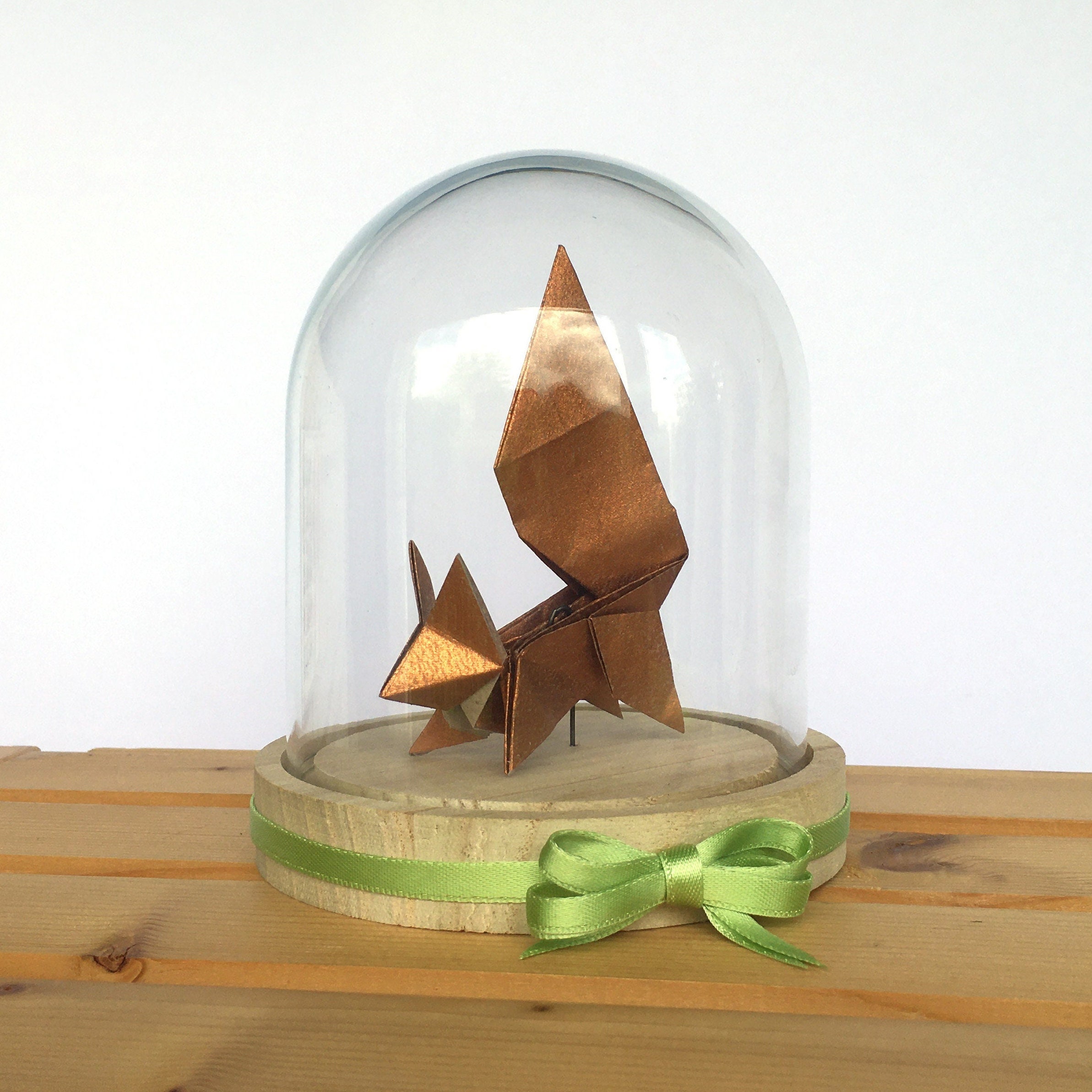 Grande cloche verre - Guirlande lumineuse de diamants en origami - Agr –  Dix janvier - Papeterie japonaise