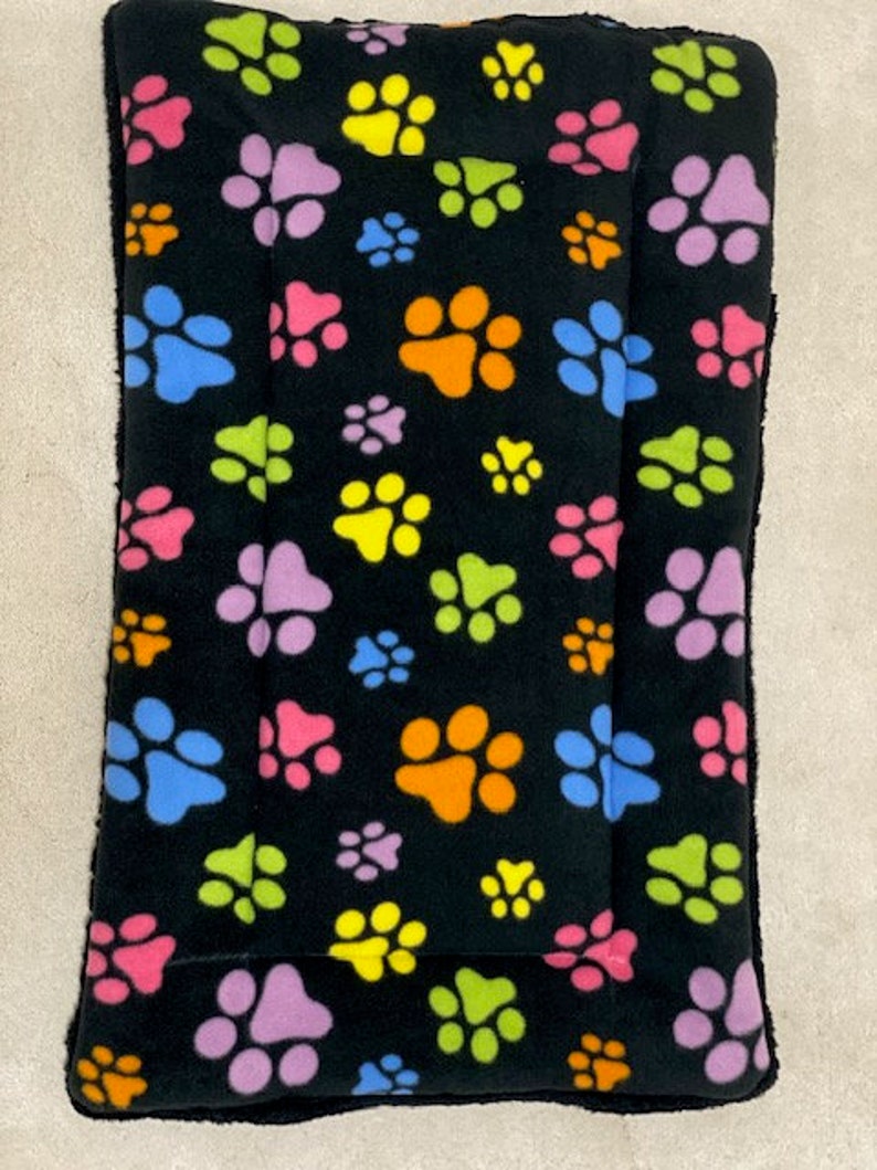 Fleece Dog Crate Pad Etsy