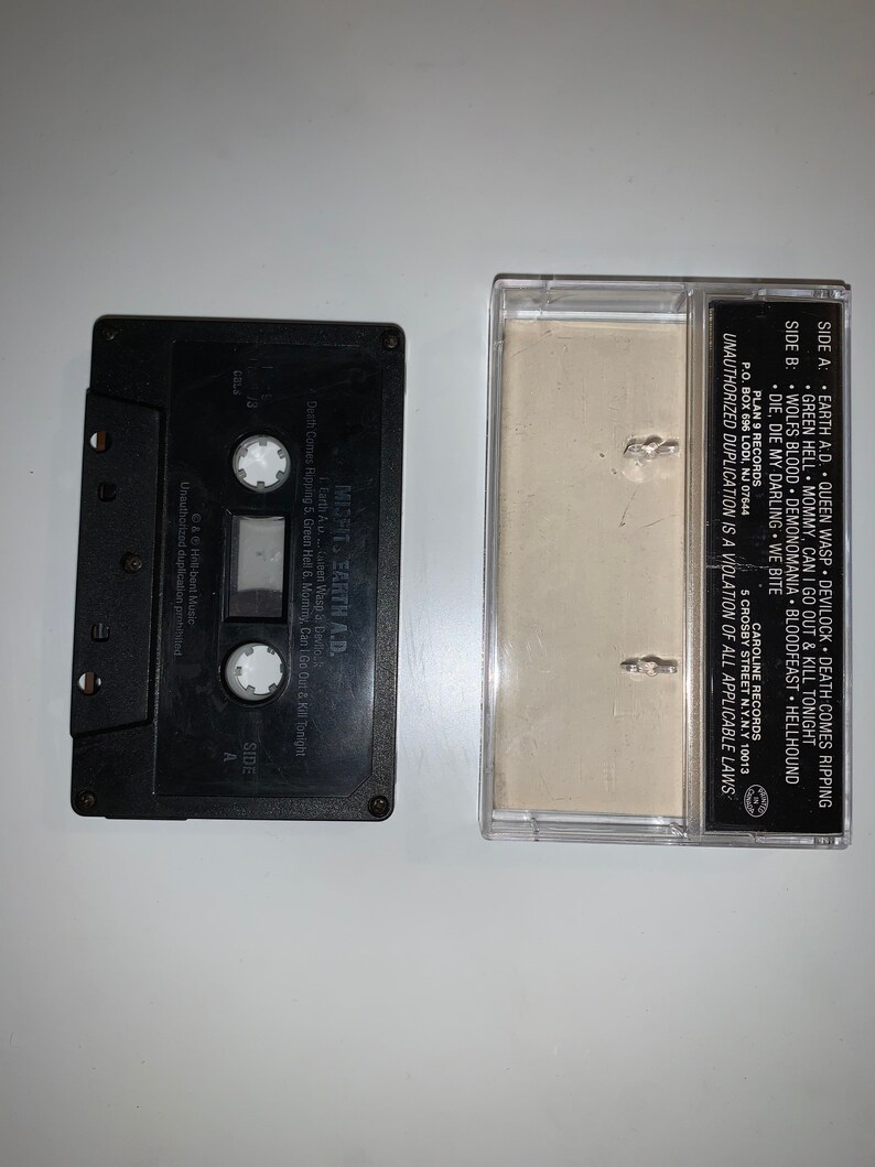 Misfits Earth AD Cassette Tape Etsy