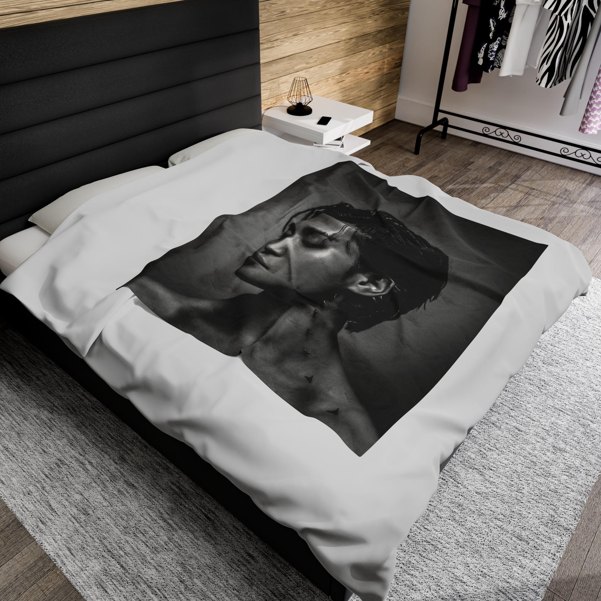 BTS Jimin Blanket, Jimin Blanket, BTS Cute Blanket, BTS Gift, Cozy