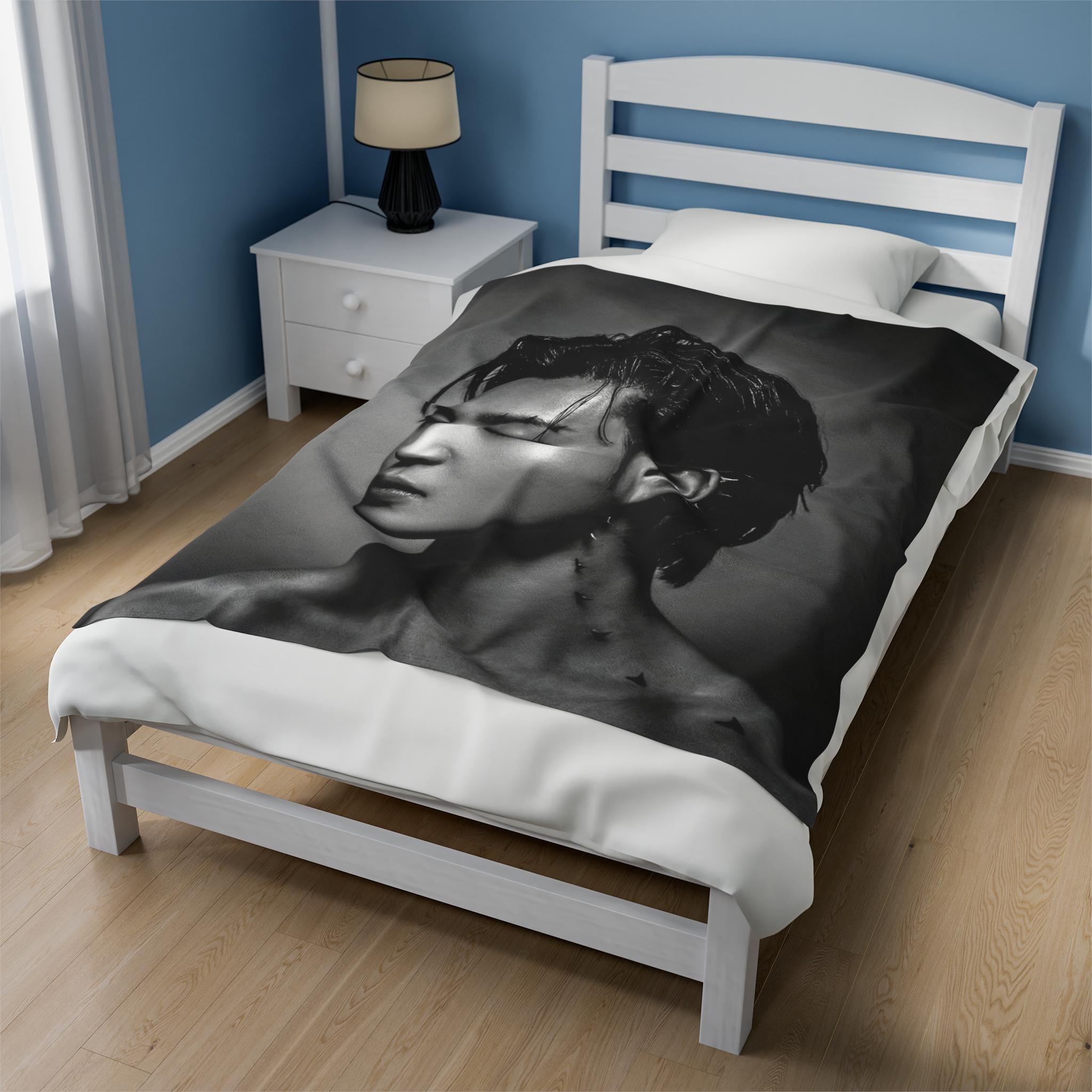 BTS Jimin Blanket, Jimin Blanket, BTS Cute Blanket, BTS Gift, Cozy