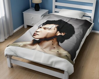 BTS Jimin Blanket, Jimin Blanket, BTS Cozy Blanket, BTS Gift