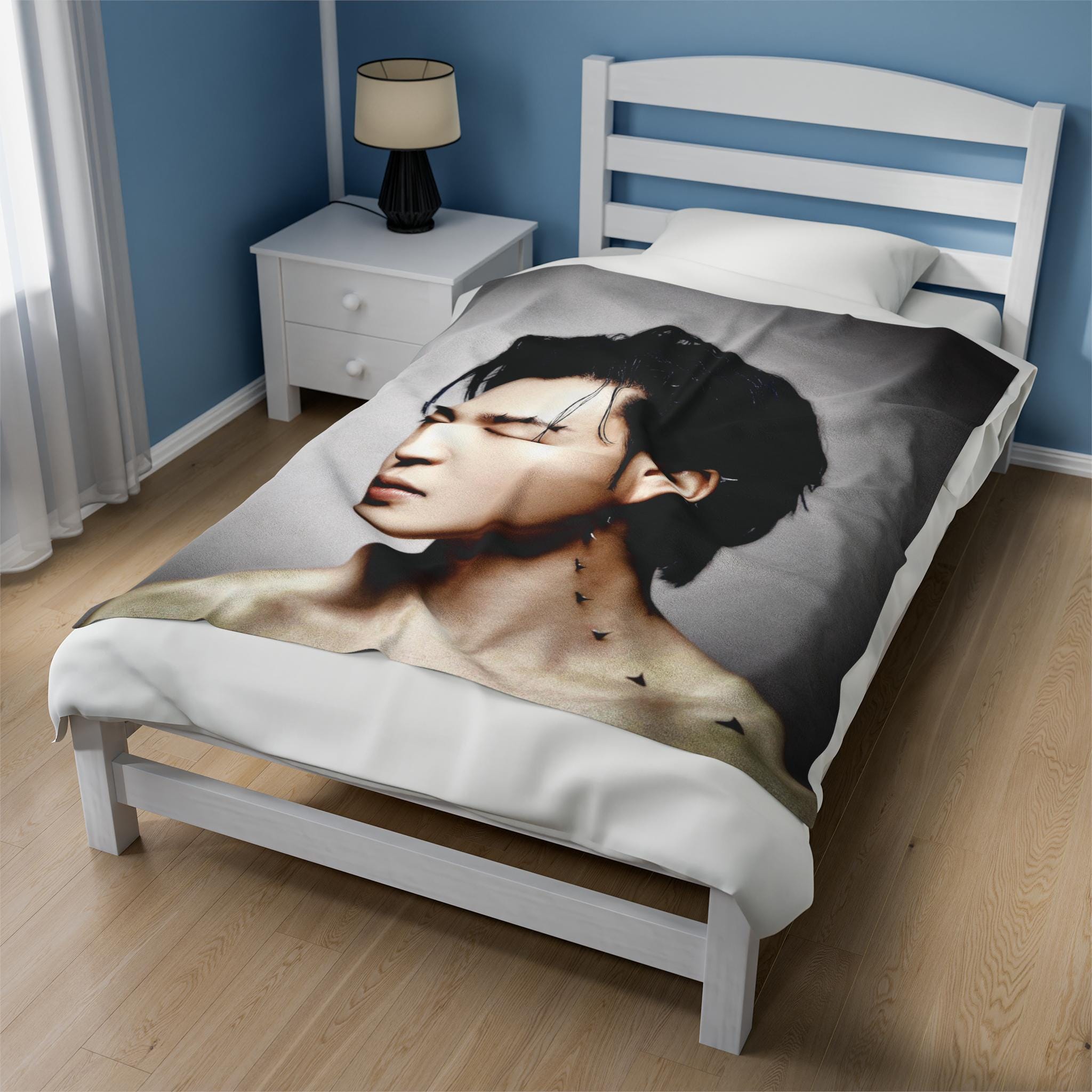 BTS ジミン ブランケット BTS Jimin Blanket, Jimin Blanket, BTS Cozy Blanket, BTS Gift