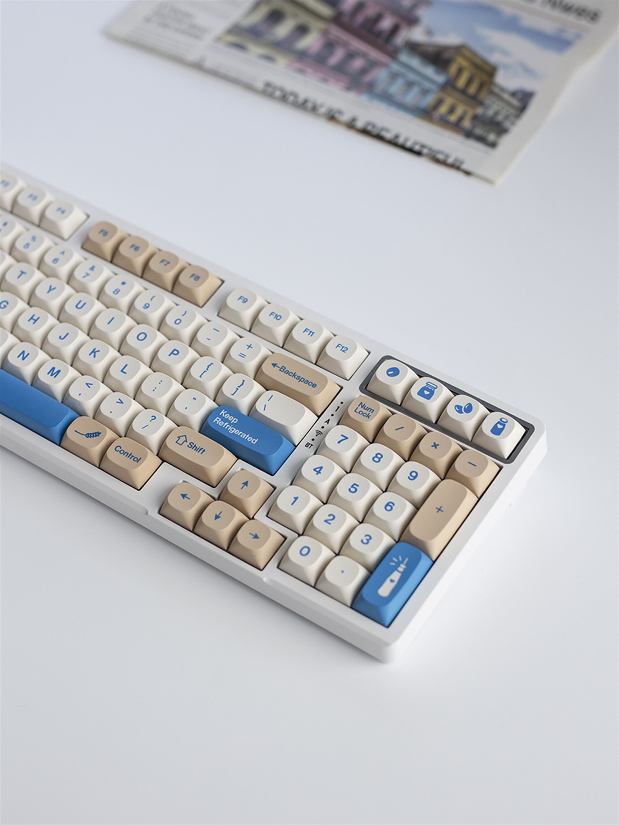 Soy Milk Keycaps Set MA Profile Keycaps Set Artisan Keycaps Etsy UK