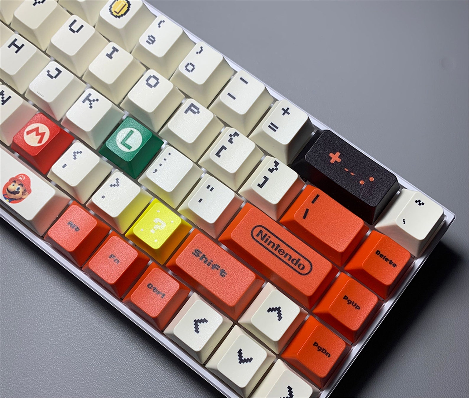 Super Mario Keycaps Set Mario Themed PBT Keycap Set Süß Etsy