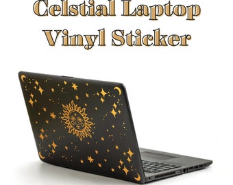 Celestial Laptop Vinyl Sticker