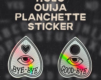 Ouija Planchette Sticker - Spooky / Fall / Halloween themed