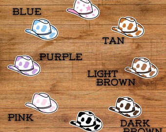 Cowboy Hat Stickers