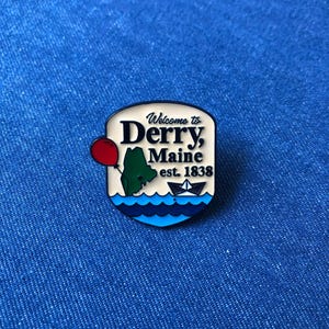 Stephen King's "Town of Derry" - Horror Movie/TV Show Collector Pin