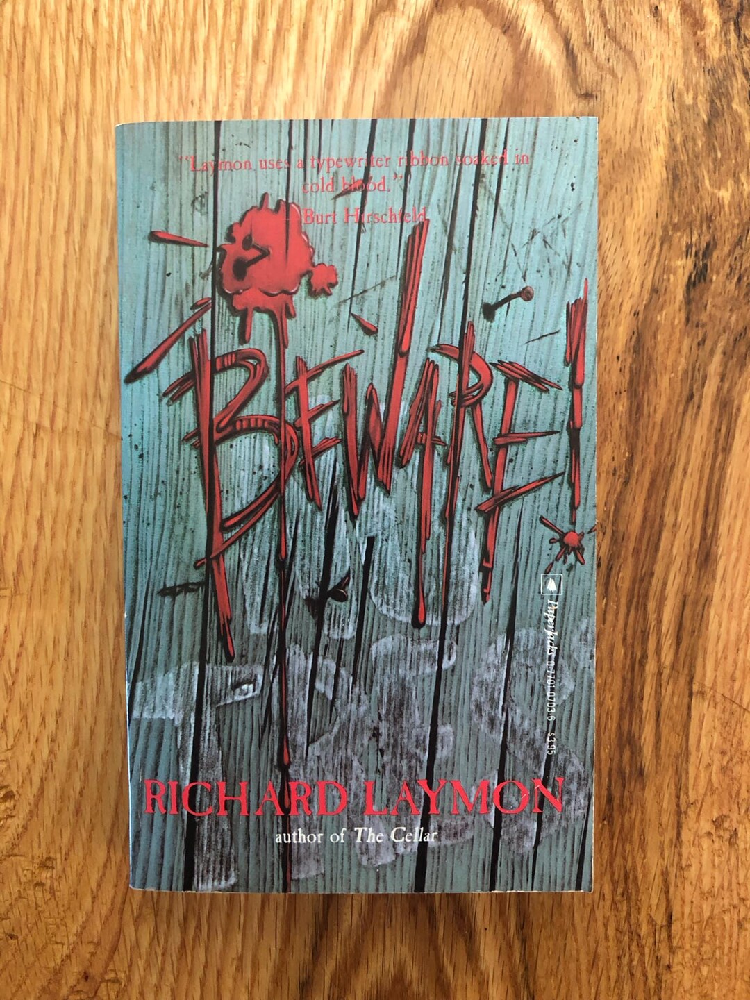 Beware Richard Laymon Paperjacks Books 1987 - Etsy