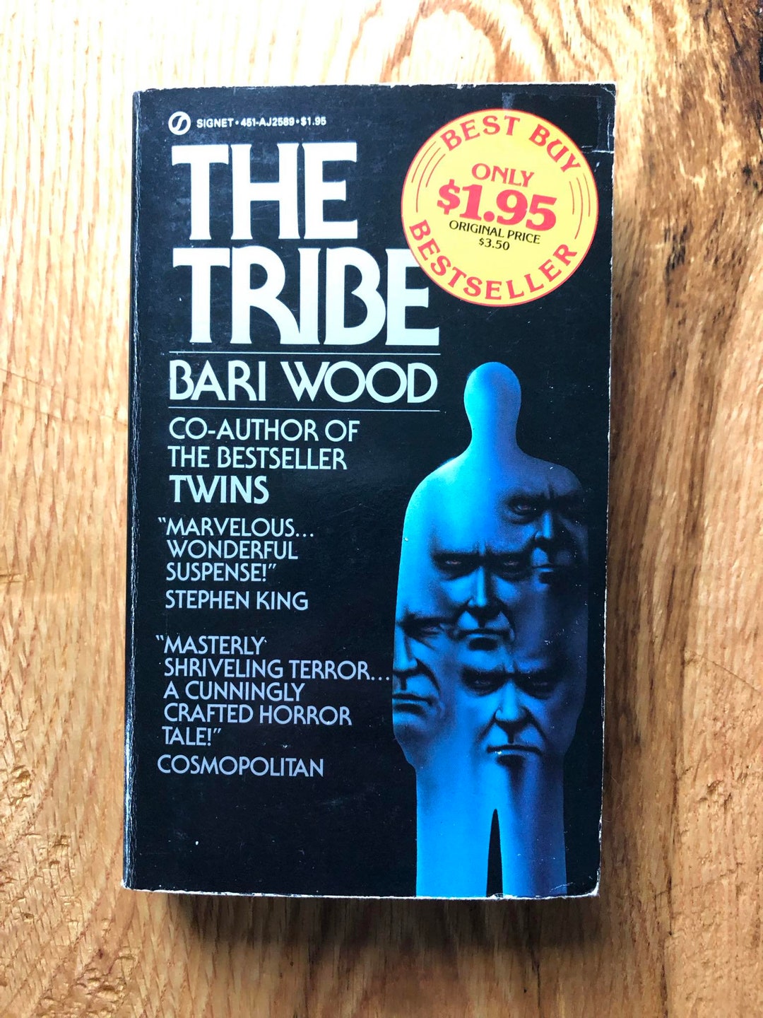 Signet Paperbacks The Tribe- Bari Wood- Signet Books 1981- Paperbacks From Hell - Etsy