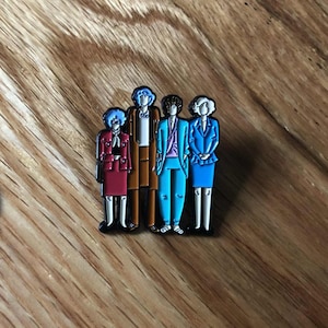 The Golden Girls- Sofia, Dorothy, Blanche & Rose- '80's/90's TV Sitcom Collector Pin