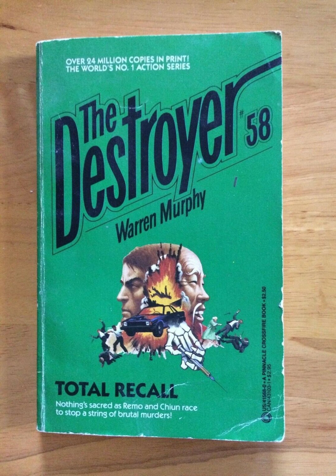 The Destroyer 58 Warren Murphy TOTAL RECALL 1st Edition 1984 Etsy Canada