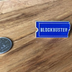 Blockbuster Video- 80's/90's Retro Collector Pin