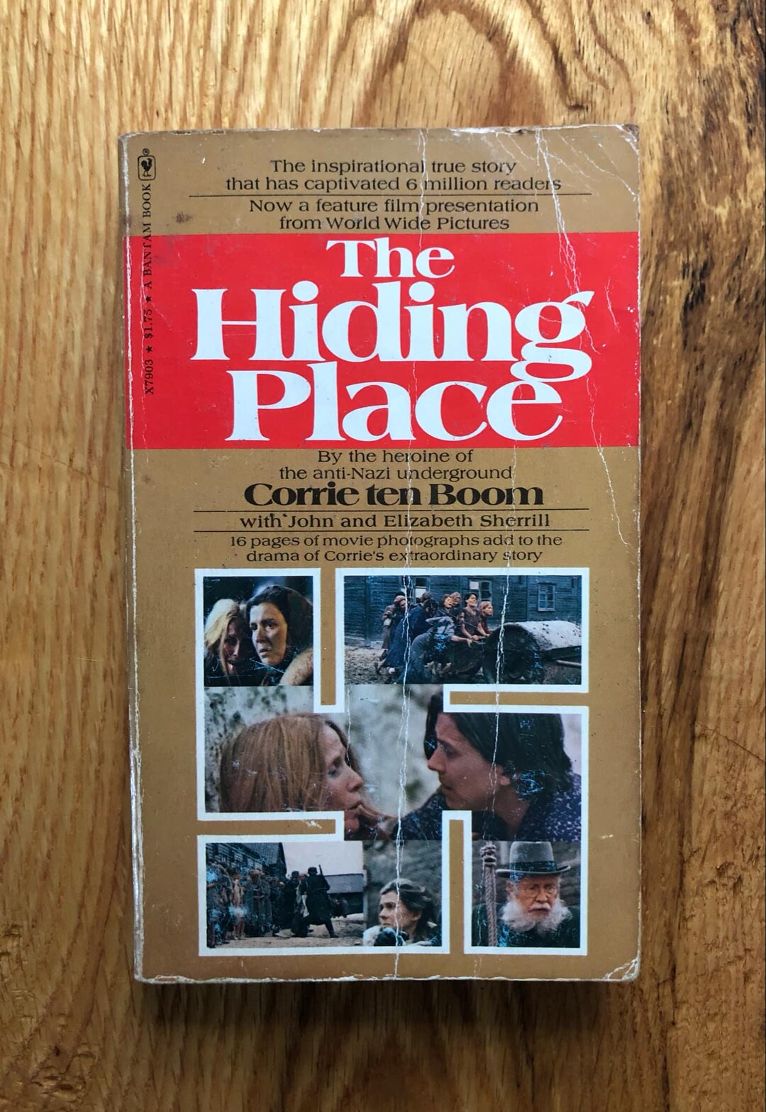 The Hiding Place- Corrie Ten Boom- Bantam Books 1976- Movie Tie-in PB ...