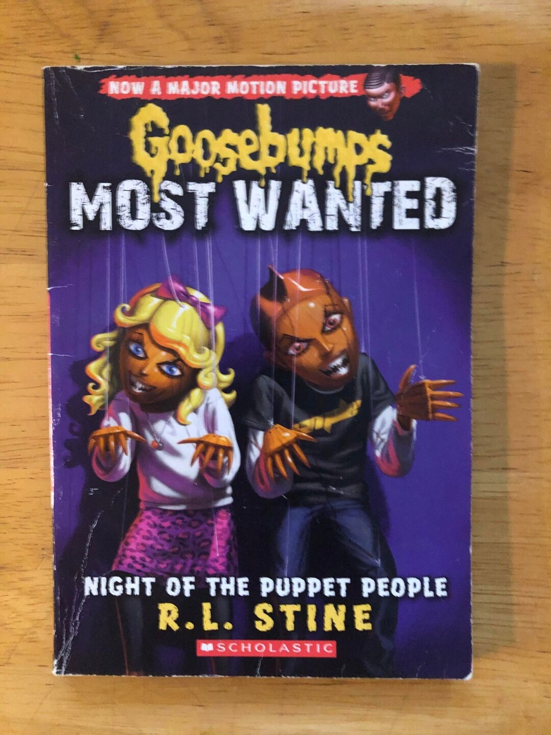 Goosebumps 8 Night of the Puppet People R.L Stine Etsy