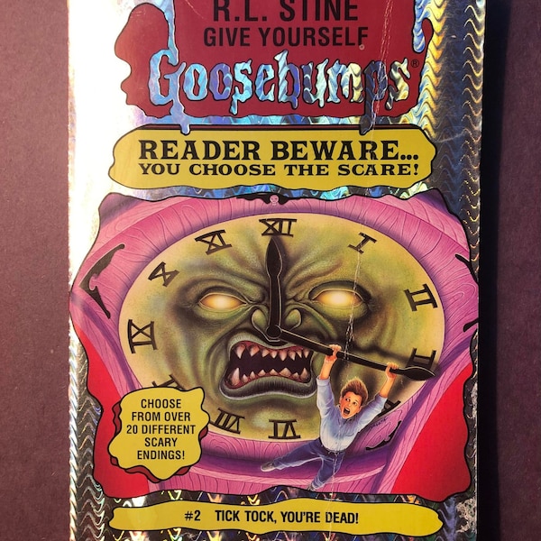 Goosebumps Choose Your Adventure Books Etsy