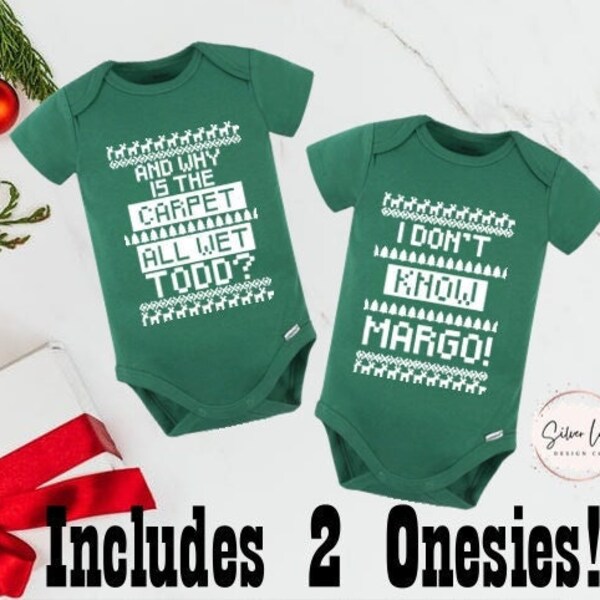 Christmas Onesies Etsy