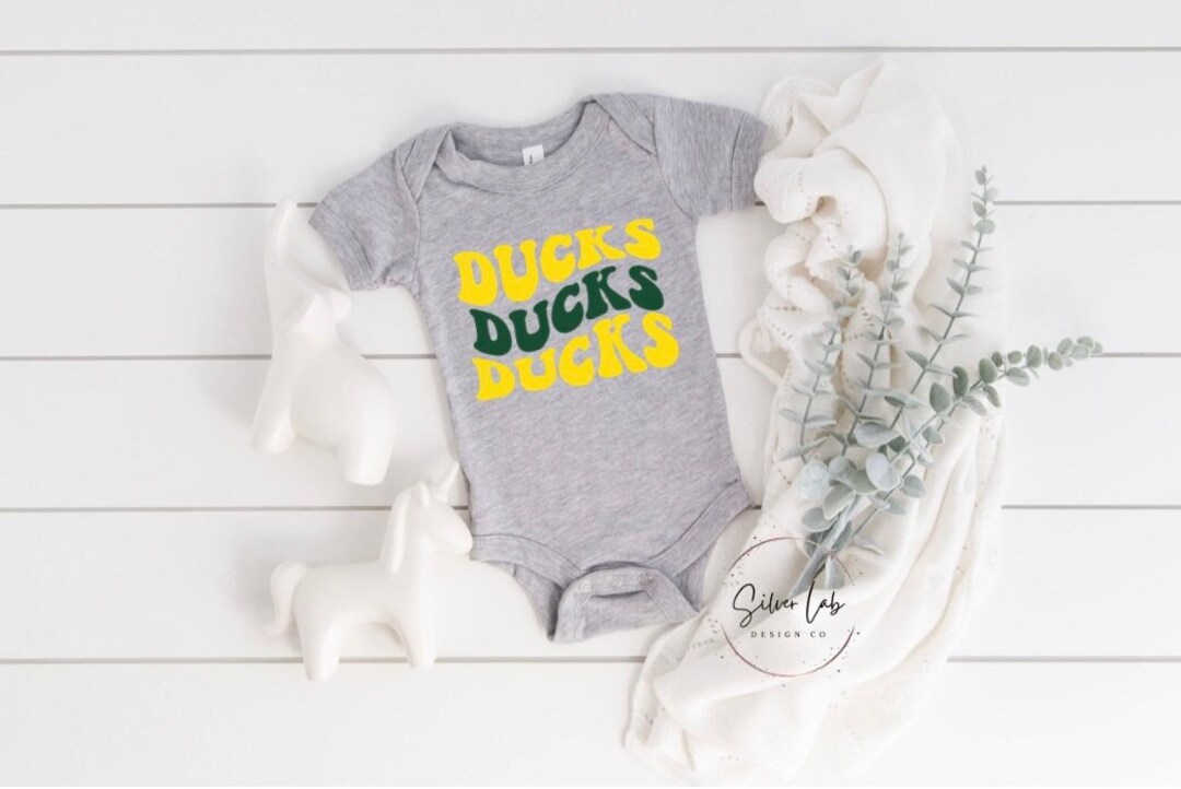 Groovy Ducks Baby Onesie Ducks Baby Onesie Baby Newborn Etsy