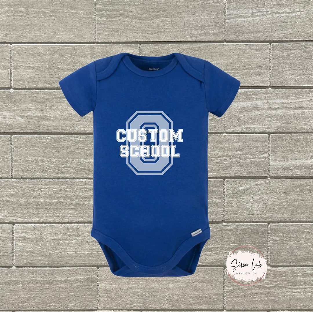 Custom Logo Baby Onesie Florida Gators Baby Onesie Florida Etsy