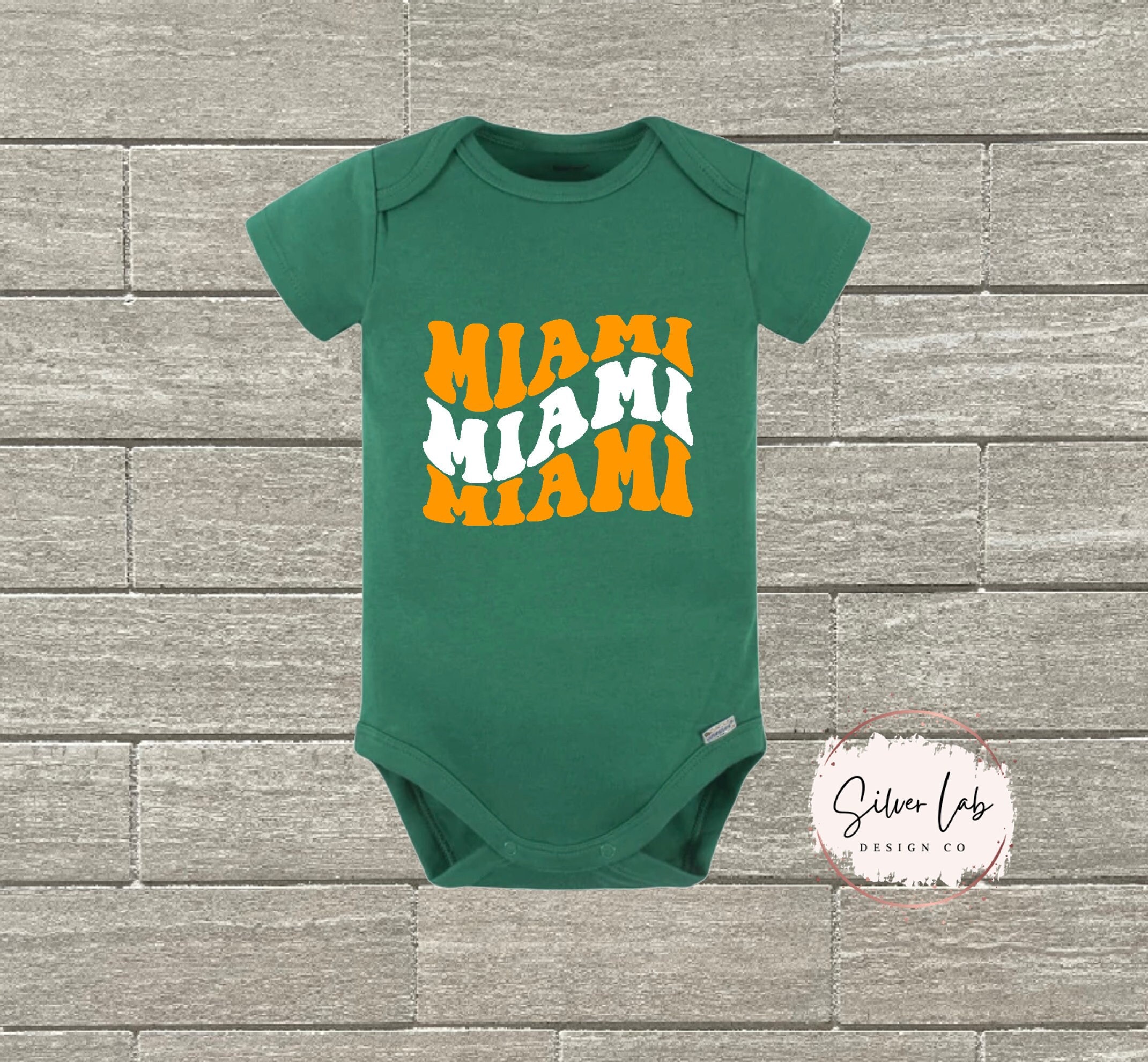 #034;NEW" Miami Heat NBA ~ LOGO Infant CREEPER BODYSUIT ~ 0