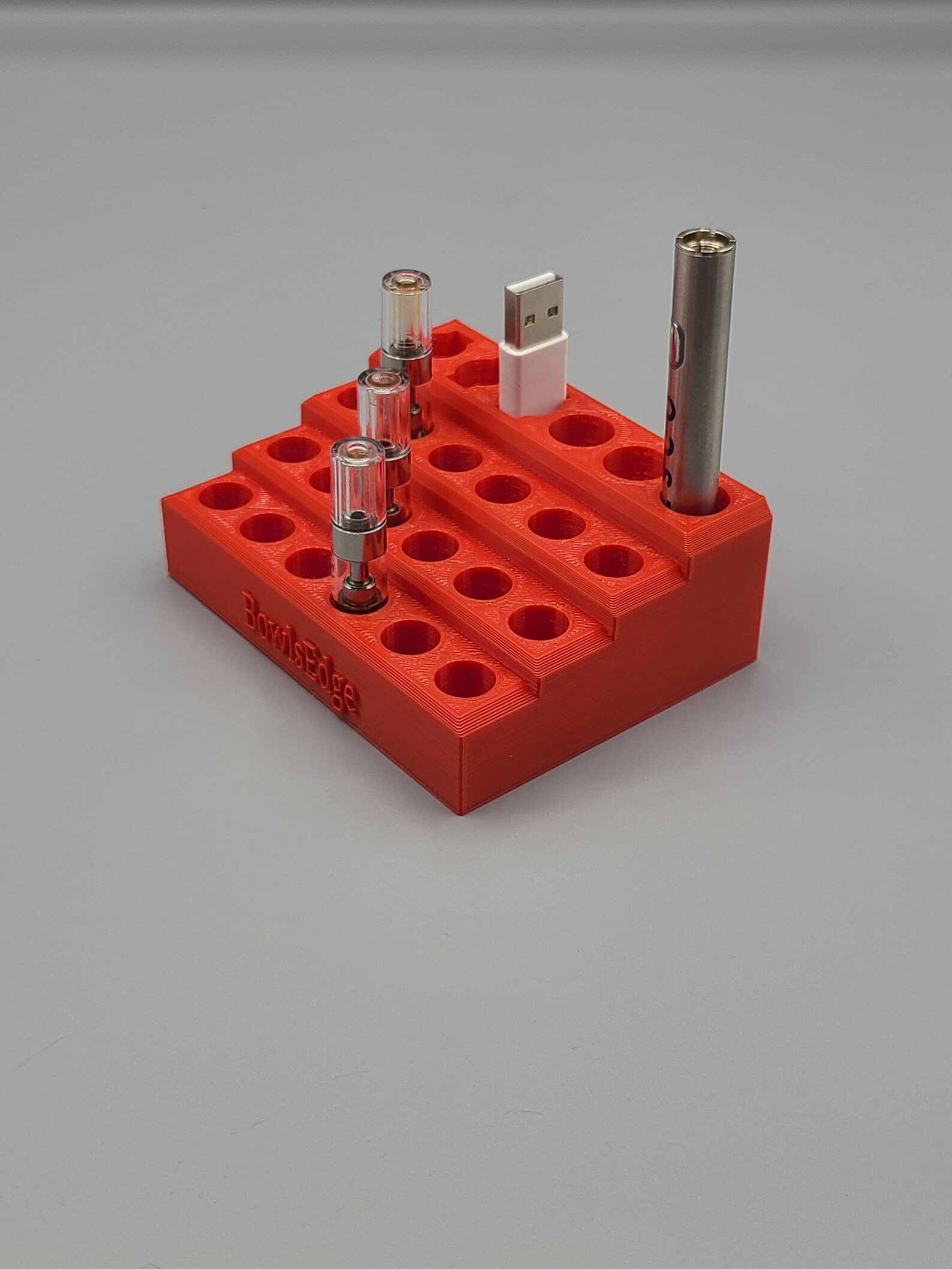 510 Cartridge Holder With Storage 510 Vape Stand Cartridge Etsy