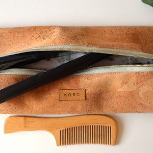 MARINA Cork straightener bag Natur