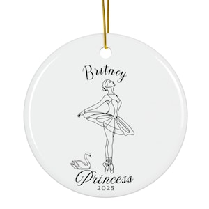 Odette Swan Princess Ornament | Swan Lake Ballet Gift | Odette Swan Lake | Swan Princess Swan Lake | Swan Lake Performance Gift